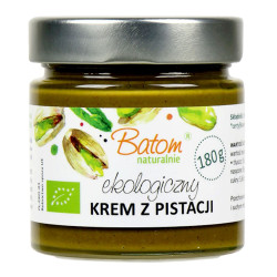 KREM Z PISTACJI PRAŻONYCH 100 % BIO 180 g - BATOM