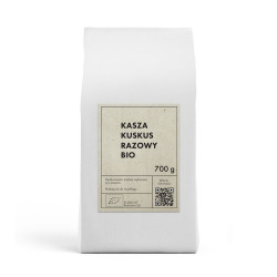 KASZA KUSKUS RAZOWY BIO 700 g - THE PLANET