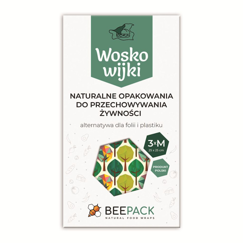 WOSKOWIJKA ROZMIAR M 3 szt. - BEEPACK