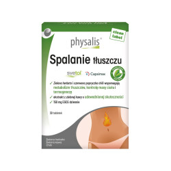 TABLETKI NA SPALANIE TŁUSZCZU 30 szt. - PHYSALIS