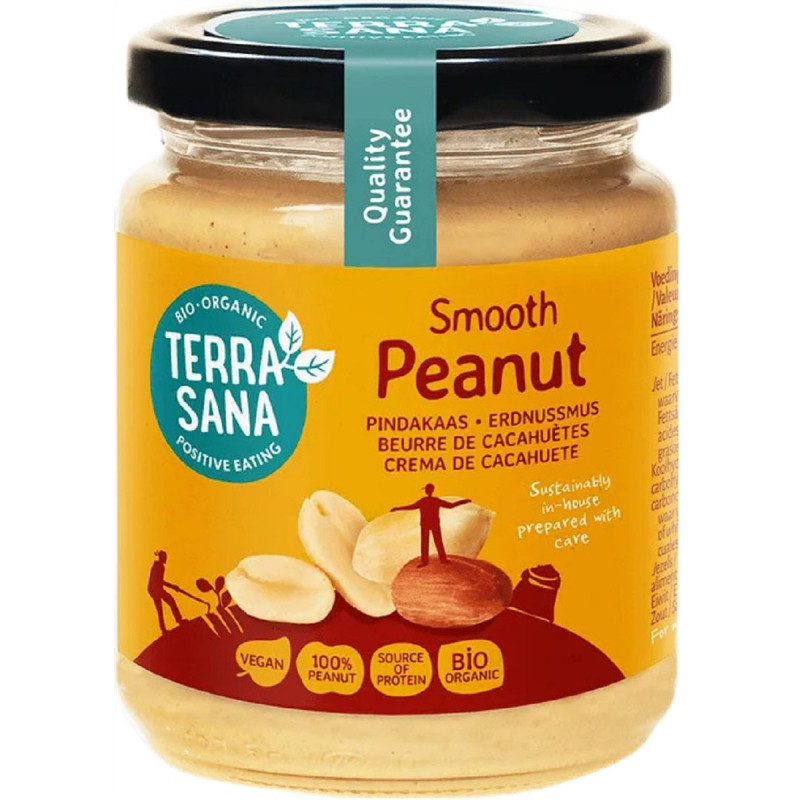 KREM Z ORZESZKÓW ZIEMNYCH PRAŻONYCH 100 % BIO 250 g - TERRASANA