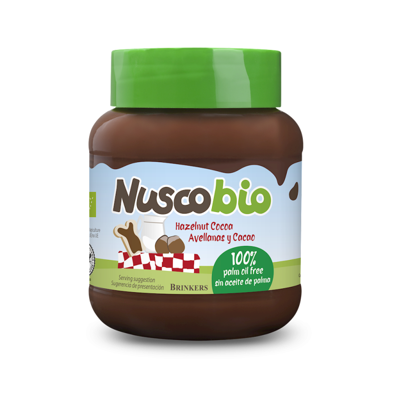 KREM ORZECHOWO - KAKAOWY BIO 400 g - NUSCOBIO