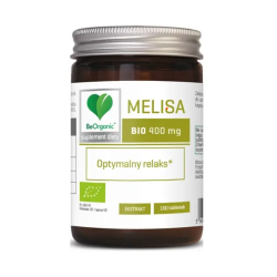 MELISA EKSTRAKT BIO (400 mg) 100 TABLETEK - BE ORGANIC