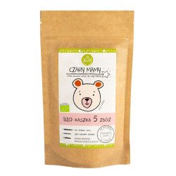 KASZKA 5 ZBÓŻ BEZ DODATKU CUKRÓW BIO 200 g - HELPA