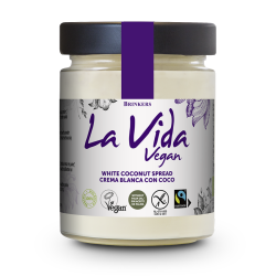 KREM KOKOSOWY FAIR TRADE BEZGLUTENOWY BIO 270 g - LA VIDA VEGAN