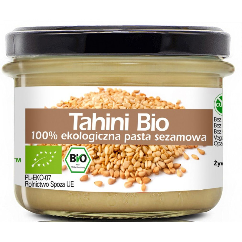 TAHINI (PASTA SEZAMOWA) BIO 180 g - BIOFOOD