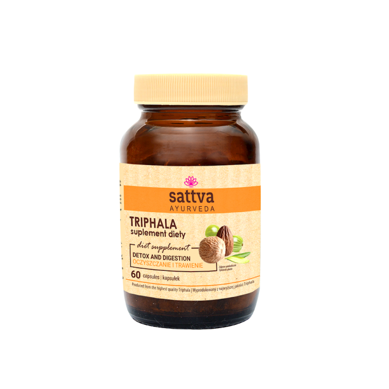 TRIPHALA EKSTRAKT (450 mg) 60 KAPSUŁEK - SATTVA