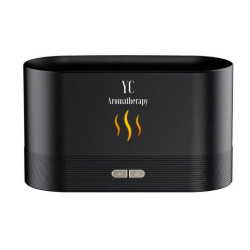 DYFUZOR ULTRADŹWIĘKOWY DO OLEJKÓW ETERYCZNYCH FLAME CZARNY - YOUR CANDLE