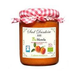 MORELA 80 % Z CUKREM TRZCINOWYM BIO 270 g - SAD DANKÓW