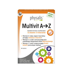 MULTIWITAMINA (MULTIVIT A - Z) 45 TABLETEK - PHYSALIS