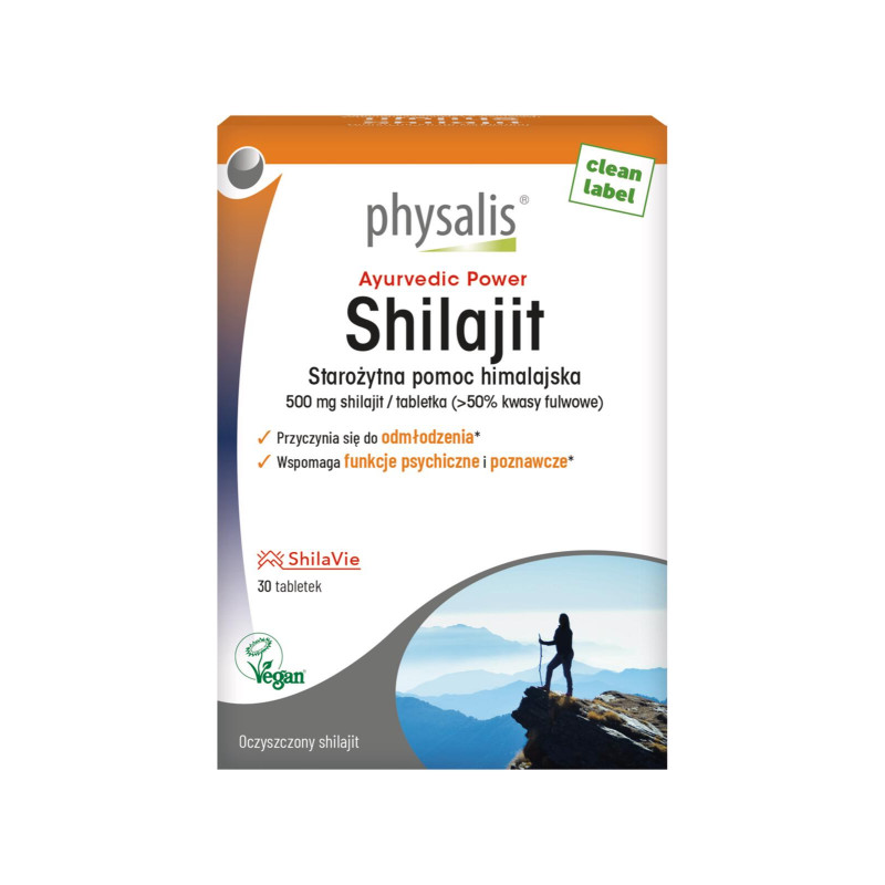SHILAJIT (500 mg) 30 TABLETEK - PHYSALIS