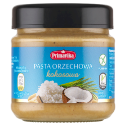 PASTA ORZECHOWA KOKOSOWA BEZGLUTENOWA 190 g - PRIMAVIKA
