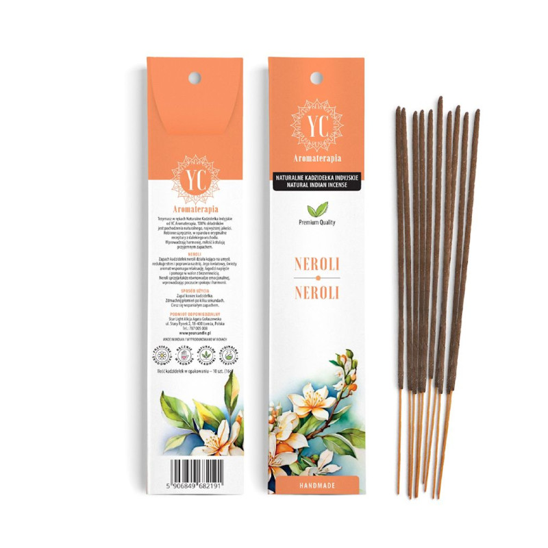 KADZIDEŁKA INDYJSKIE NEROLI (10 szt.) 16 g - YOUR CANDLE