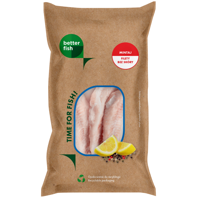 MINTAJ FILET BEZ SKÓRY MROŻONY 450 g - BETTER FISH