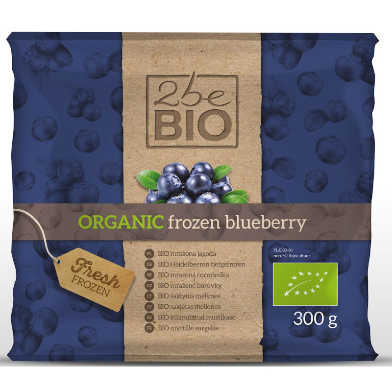 JAGODA MROŻONA BIO 300 g - 2beBIO