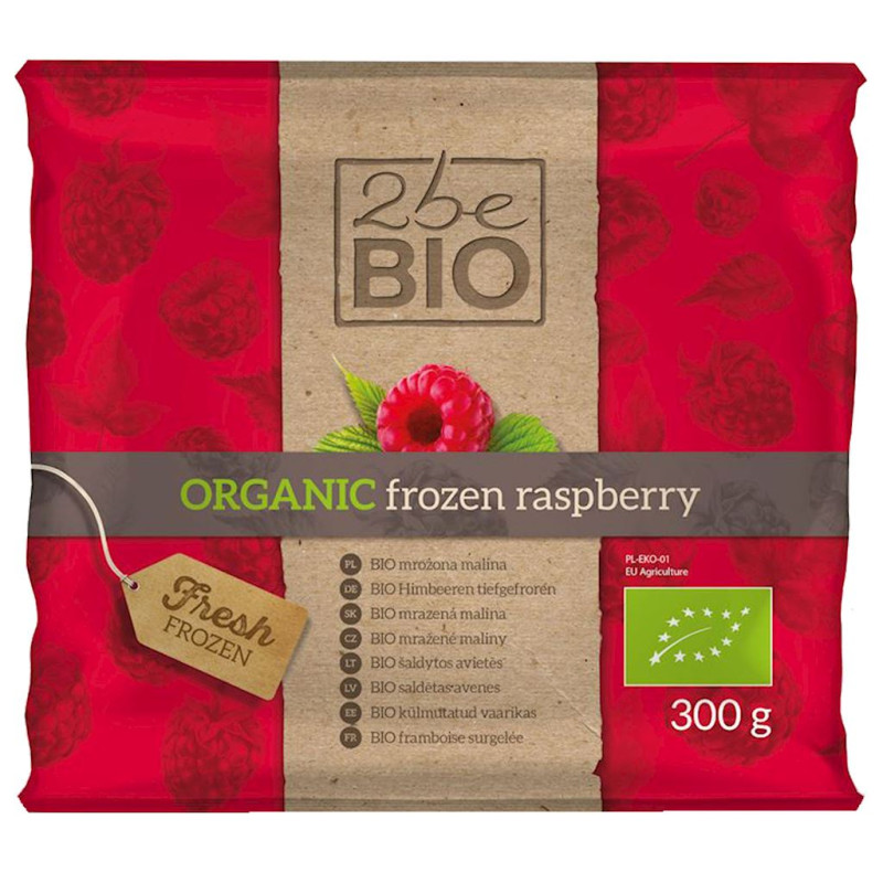 MALINA MROŻONA BIO 300 g - 2beBIO