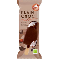 LODY NA PATYKU WANILIOWE W POLEWIE Z CZEKOLADY GORZKIEJ BIO 120 ml - ICE CREAM FACTORY