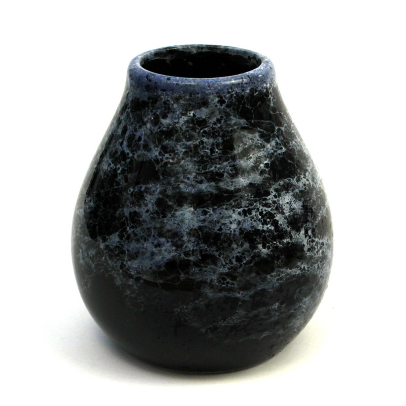 MATERO CERAMICZNE MARMOL BLUE 350 ml - YERBA MATE GREEN ORGANIC