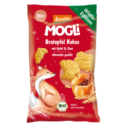 CIASTKA O SMAKU PIECZONEGO JABŁKA Z CYNAMONEM DEMETER BIO 50 g - MOGLI (PRODUKT SEZONOWY)
