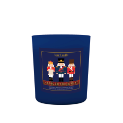 ŚWIECA SOJOWA ZAPACHOWA MAGICZNYCH ŚWIĄT 180 ml - YOUR CANDLE (PRODUKT SEZONOWY)
