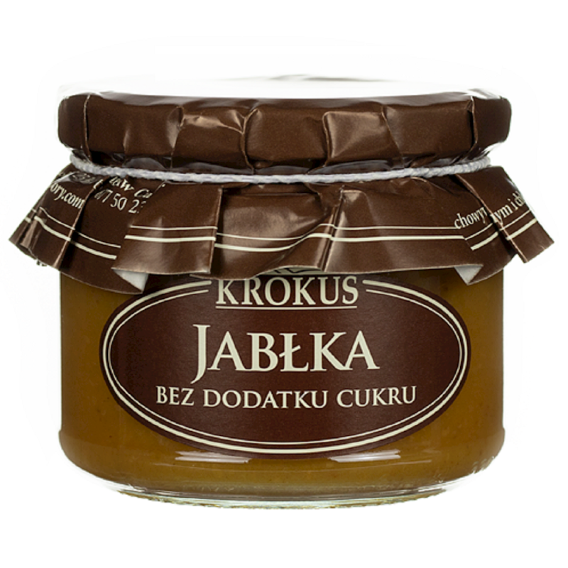 JABŁKA BEZ DODATKU CUKRÓW 310 g - KROKUS