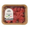 MIĘSO GULASZOWE WOŁOWE SUROWE BIO 300 g - FARMY ROZTOCZA (NA ZAMÓWIENIE)