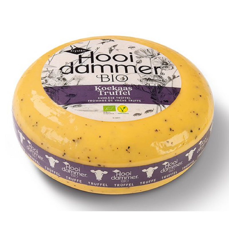 SER ŻÓŁTY DOJRZEWAJĄCY Z TRUFLĄ BIO (około 4,5 kg) - HOOIDAMMER