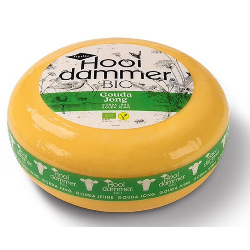 SER GOUDA YOUNG (KRÓTKO DOJRZEWAJĄCY) BIO (około 4,5 kg) - HOOIDAMMER