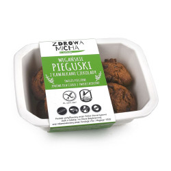 CIASTKA PIEGUSKI Z CZEKOLADĄ BEZGLUTENOWE 140 g - ZDROWA MICHA (NA ZAMÓWIENIE)