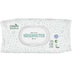 CHUSTECZKI NAWILŻANE PODRÓŻNE DLA DZIECI ECO 100 szt. - GRON BALANCE