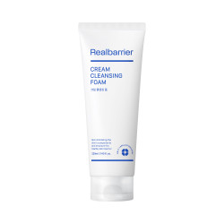 PIANKA DO TWARZY CREAM NAWILŻAJĄCA OCZYSZCZAJĄCA Z CERAMIDAMI 220 ml - REAL BARRIER